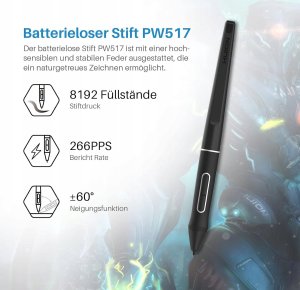 Tablet Huion Tablet graficzny Huion Kamvas 13 monitor do rysowania rysik ze stojakiem 2