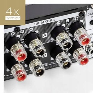 Marantz Amplituner Marantz Melody X M-CR612 zestaw HiFi radio DAB+SREBRNO-ZŁOTY 7