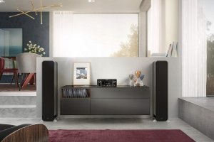 Marantz Amplituner Marantz Melody X M-CR612 zestaw HiFi radio DAB+SREBRNO-ZŁOTY 9