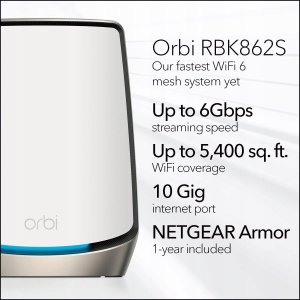 Router NETGEAR Orbi Tri-Band 2-pak biały (RBK862S) 2