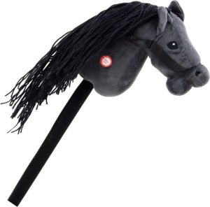 Hobby Horse pluszowy ko? d?ugow?osy czarny d?wi?k 3