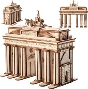 Drewniane Puzzle Model 3D - Brama Brandenburska 1