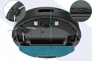Robot sprzątający AECO aeco VacuBot X5 robot odkurzający/mop 5000 Pa 120 m160 min nowy 2024 12
