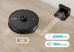 Robot sprzątający AECO aeco VacuBot X5 robot odkurzający/mop 5000 Pa 120 m160 min nowy 2024 8