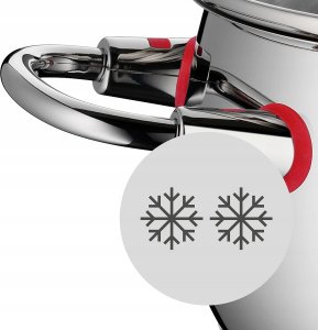 WMF Quality One 6-częściowy zestaw garnków indukcyjnych stal nierdzewna 9