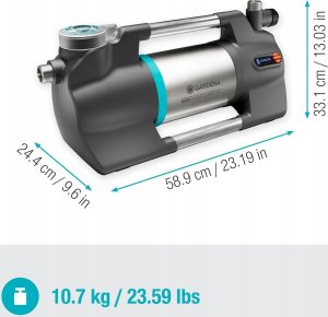 Gardena Pompa powierzchniowa do wody Gardena 1050 W 6300 l/h ogrodowa nowa 3