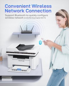 Urządzenie wielofunkcyjne Pantum PANTUM BM2309AW wielofunkcyjna drukarka laserowa WLAN czarno-biała 3 w 1 A4 4