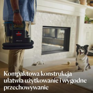 Odkurzacz piorący Bissell SpotClean C5 odkurzacz do czyszczenia dywanów tapicerki 3861N 4