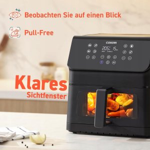 Frytkownica beztłuszczowa Cosori Frytkownica beztłuszczowa XXL 6,2l Airfryer Rapid Air 12w1 3