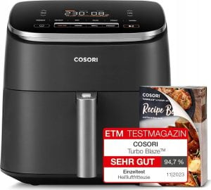 Frytkownica beztłuszczowa Cosori Frytownica beztłuszczowa COSORI CAF-DC601-KEU Turbo Blaze 6L Airfryer nowa 1