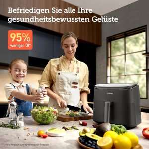 Frytkownica beztłuszczowa Cosori Frytownica beztłuszczowa COSORI CAF-DC601-KEU Turbo Blaze 6L Airfryer nowa 11