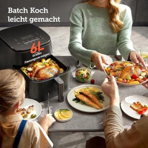 Frytkownica beztłuszczowa Cosori Frytownica beztłuszczowa COSORI CAF-DC601-KEU Turbo Blaze 6L Airfryer nowa 12