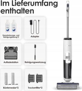 Odkurzacz pionowy Tineco iFLOOR 5 Breeze Complete odkurzacz pionowy czyszczenie mokro/sucho 9