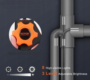 Vevor VEVOR endoskop kamera inspekcyjna cyfrowa HD wodoodporna 6,4 mm 5''4500 mAh 9