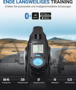 Merach MERACH S04 trenażer nóg rąk do domu przenośny trenażer Elektryczny orbitrek 6