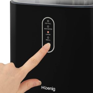 Kostkarka do lodu H.Koenig Kostkarka do lodu H.Koenig KUB14 czarny 120 W stal nierdzewna 1 l 6