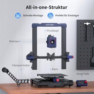 Drukarka 3D Anycubic Drukarka 3D Anycubic Kobra 2 Neo 250 mm/s LeviQ 2.0 Autoleveling 8