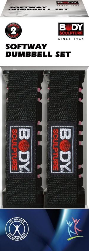 Body Sculpture hantle piankowe Bw 318 2x0.9kg czarne 3