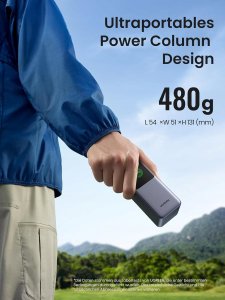 Ugreen UGREEN Nexode Mocny Power Bank do telefonu 20 000 mAh 130 W 3 porty 6