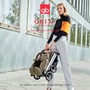 Wózek gb Wózek GB Qbit+ All City Velvet Black Fashion Edition do 22 kg czarny 11