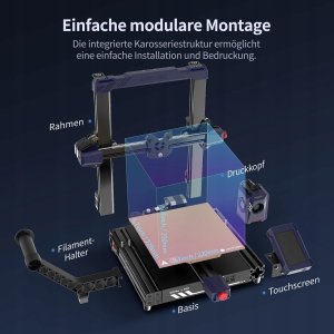 Drukarka 3D Anycubic Anycubic Kobra 2 Pro drukarka 3D 500 mm/s Smart Z-Offset 20 x 220 x 250 mm 8