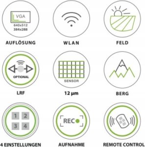 Kamera InfiRay Nasadka termowizyjna termowizor InfiRay Mate MAL25 384x288Pixel -1298m 3