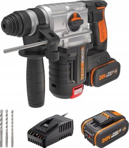 Wiertarko-wkrętarka Worx Akumulatorowa wiertarka udarowa WORX NITRO WX380 20V w zestawie 2x4Ah 1