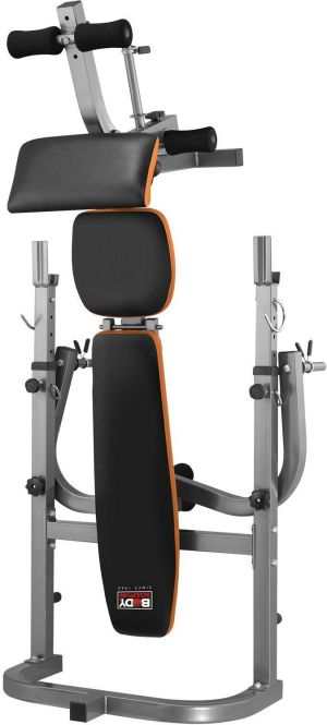 Body Sculpture Ławka z modlitewnikiem Multi Bench BW 3210A szara (25374-uniw) 2