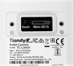 Kamera IP Tiandy Kamera z technologią Polar Day TC-C34UV 5