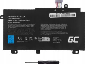 Bateria Green Cell Green Cell Battery B31N1726 for Asus TUF Gaming FX504 FX504G FX505 FX505D FX505G A15 FA506 A17 FA706 3