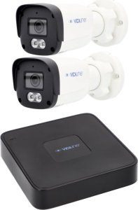 Kamera IP Vidiline Monitoring IP VidiLine z 2 kamerami Full HD i rejestratorem PoE 1