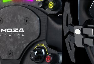 Kierownica MOZA MOZA RS V2 Lenkrad, Rund - Leder (33 cm) 6