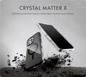 PICOM Laut Crystal Matter X - obudowa ochronna do iPhone 16 kompatybilna z MagSafe (black crystal) 4