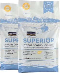 Fish4Dogs Fish4Dogs Superior Senior z łososiem 12kg 5