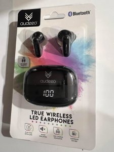 Słuchawki Audeeo Słuchawki TWS LED Audeeo (czarne) 3