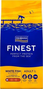Fish4Dogs Fish4Dogs Finest Ocean z białą rybą Adult (S) 6kg 12