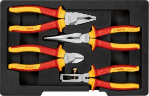 Zestaw narzędzi Bosch Bosch VDE pliers set Professional, 4-piece (red/yellow) 1