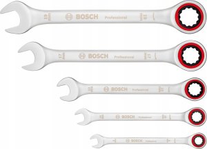 Bosch Bosch combination ratchet wrench set, 5 pieces, wrench 3