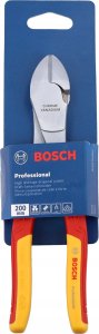 Bosch Bosch VDE Heavy-Duty Side Cutters Professional 200mm, Cutting Pliers (red/yellow) 7
