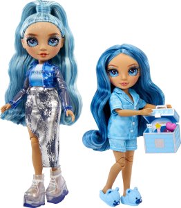 MGA Entertainment Rainbow High Junior High PJ Party - Skyler (Blue), doll 5