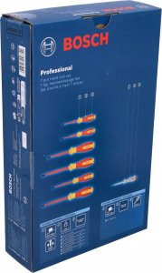 Bosch Bosch VDE screwdriver set PH/SL Professional, 7-piece (red/yellow, 6 VDE screwdrivers, phase tester SL3) 9
