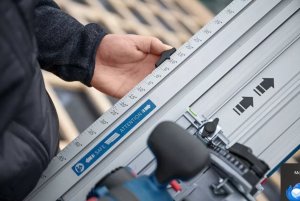 Bosch Bosch guide rail FSN 440 X (silver, for circular saw GX) 2