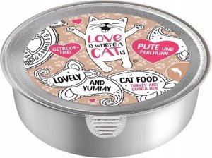Love is where a cat is Love is where a cat is® z indykiem i perliczką 85g 1