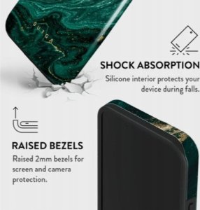 Burga Burga Emerald Pool Tough Magsafe Case For iPhone 13 4