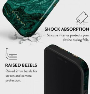 Burga Burga Emerald Pool Tough Magsafe Case For iPhone 16 Plus 3