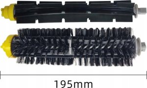 JETtools Zestaw Szczotek Szczotki 2x Szczotka Włosie Gumowa Do Irobot Roomba 600 700 2