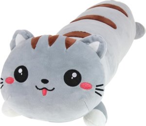 Maskotka Kotek pluszowy długi, poduszka wałek 70cm mix cena za 1 szt 5