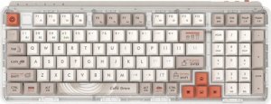 Klawiatura MIIIW Klawiatura Bezprzewodowa Z980 ProMax MIIIW 2.4G (Kawowy) 1