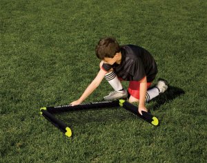 ZESTAW BRAMKA SKŁADANA Z SIATKĄ 91x61x61CM PIŁKA I POMPKA 3