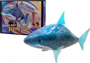 LeanToys Zdalnie Sterowana Ryba R/C Rekin Niebieski Latający Balon 1